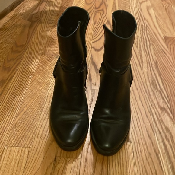 Cole Haan Short black zip up boots. - Picture 2 of 6